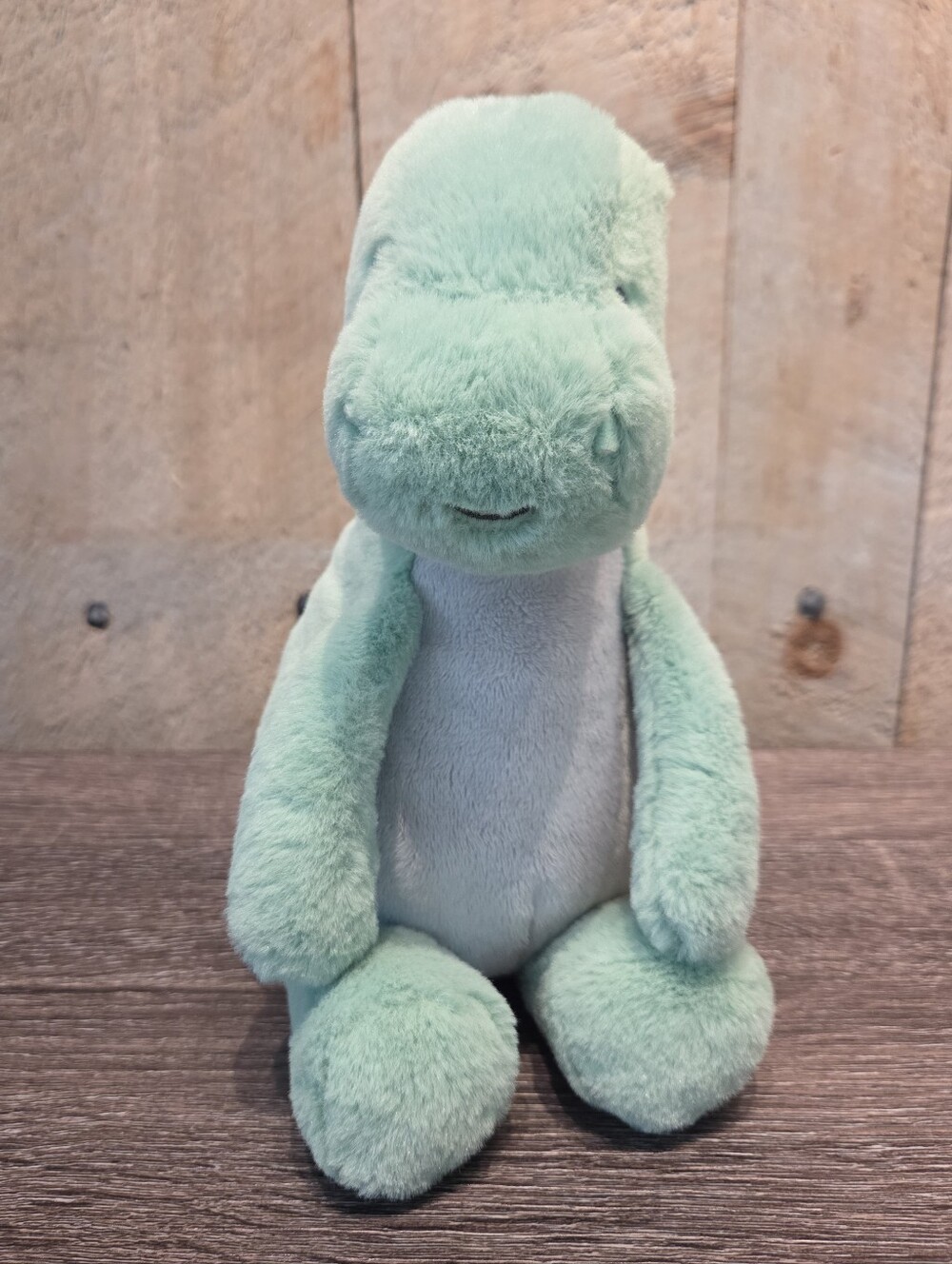 Carter's Green Dinosaur Plush Doll Musical Wind Up Nursery Soft Baby Toy 10"